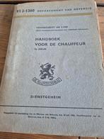 Handboek voor de Chauffeur 1960, Verzenden, Landmacht, Nederland