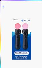 Playstation 4 vr en move twin pac controller, Ophalen of Verzenden, Zo goed als nieuw, Controller, PlayStation 1