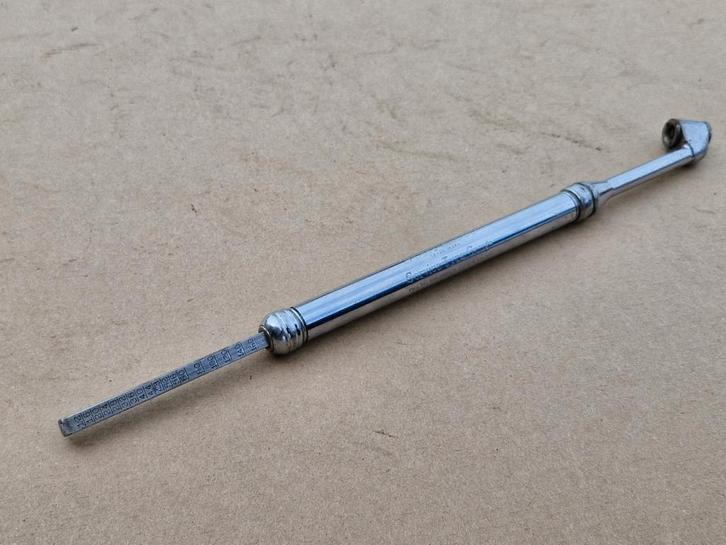 Oud Gereedschap: A. Schrader's Son Bandenspanningsmeter, Auto diversen, Autogereedschap, Gebruikt, Ophalen of Verzenden