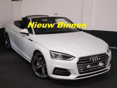 Audi A5 CABRIO 2.0 QUATTRO*SPORT*FULL*HEAD UP*1E EIGENAAR., Auto's, Audi, Bedrijf, Te koop, A5, 360° camera, 4x4, ABS, Achteruitrijcamera