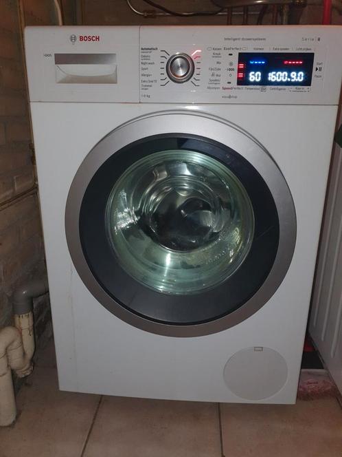 Z.g.a.n. Bosch 8 serie ( 1 mans huishouden), Witgoed en Apparatuur, Wasmachines, Zo goed als nieuw, Voorlader, 8 tot 10 kg, Minder dan 85 cm