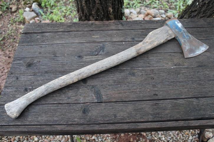 Brocante - Heerlijke hakbijlen!, Doe-het-zelf en Verbouw, Gereedschap | Handgereedschap, Gebruikt, Ophalen of Verzenden