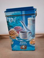 Douwe egberts blik blauw, Verzamelen, Blikken, Ophalen of Verzenden, Zo goed als nieuw, Koffie, Douwe Egberts