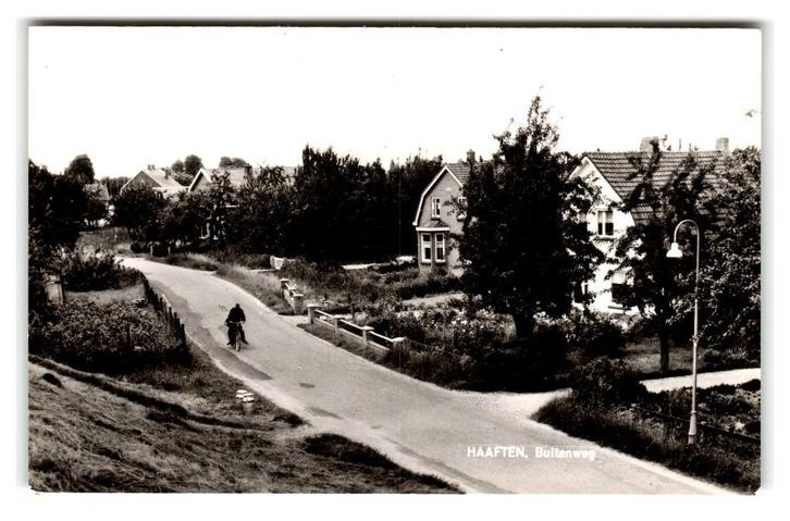 Haaften, Buitenweg, Verzamelen, Ansichtkaarten | Nederland, Ongelopen, Gelderland, 1960 tot 1980, Verzenden