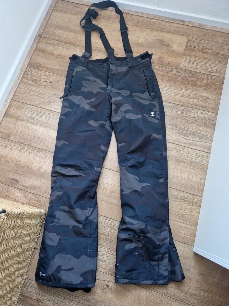 Skibroek Brunotti 164 camouflage, Overige merken, 100 tot 140 cm, Ophalen of Verzenden, Zo goed als nieuw