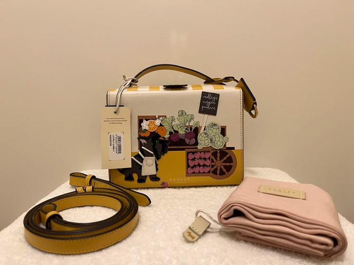 Radley London schoudertas, Sieraden, Tassen en Uiterlijk, Tassen | Damestassen, Zo goed als nieuw, Schoudertasje, Ophalen of Verzenden