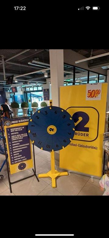 Rad van fortuin draairad prijzenrad  beschikbaar voor biedingen
