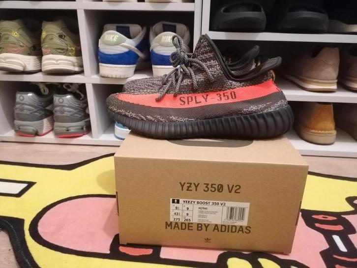 Adidas yeezy boost 350 V2 Carbon beluga, Kleding | Heren, Schoenen, Nieuw, Sneakers of Gympen, Overige kleuren, Ophalen of Verzenden