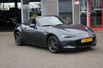 Mazda MX-5 1.5 SkyActiv-G 131 TS+ Led/Leder/Navi Incl Garant, Auto's, Mazda, Te koop, Zilver of Grijs, Geïmporteerd, Benzine