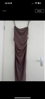 Zara Jurk - Maat M - Taupe, Maat 38/40 (M), Bruin, Ophalen of Verzenden, Gedragen
