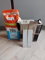 Wandtegels 6x24,6CM (0,70m2) + Voegmiddel Zandgrijs + Lijm, Doe-het-zelf en Verbouw, Tegels, Ophalen, Minder dan 20 cm, Minder dan 5 m²