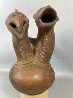 221211 Terracotta Afrikaans Mambila pottery uit Nigeria., Ophalen of Verzenden