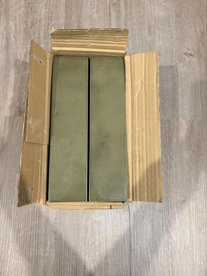 Nieuwe Wandtegels - 1 Doos, Doe-het-zelf en Verbouw, Tegels, Nieuw, Wandtegels, Keramiek, Minder dan 20 cm, Minder dan 5 m², Ophalen of Verzenden