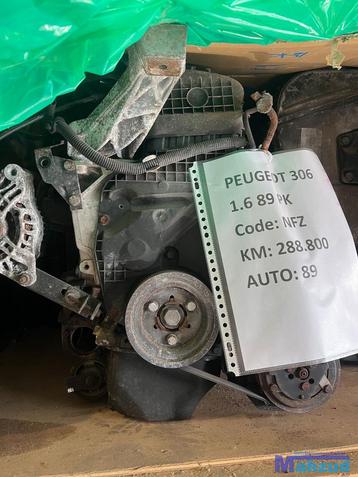 PEUGEOT 306 BREAK 1.6 MOTORBLOK NFZ MOTOR beschikbaar voor biedingen