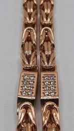 gouden Koningsketting 14kt, Www.bredajuwelier.nl, Nieuw, Ophalen of Verzenden, Www.bredajuwelier.nl