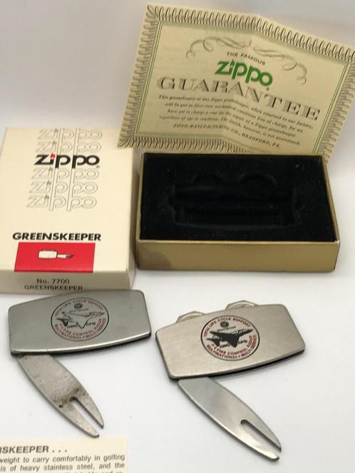 Zippo Greenskeeper (van de aanstekers) Klein GOLF tool F4 me, Verzamelen, Rookartikelen, Aanstekers en Luciferdoosjes, Zo goed als nieuw