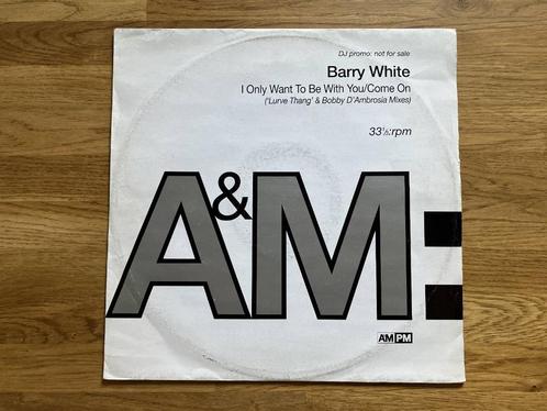 Barry White / I Only Want To Be With You / Come On, Cd's en Dvd's, Vinyl | Dance en House, Gebruikt, Verzenden