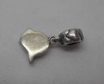 Zilveren mooie Bacio Charm bedel nr.1164, Overige merken, Verzenden, Zo goed als nieuw, 1 bedel