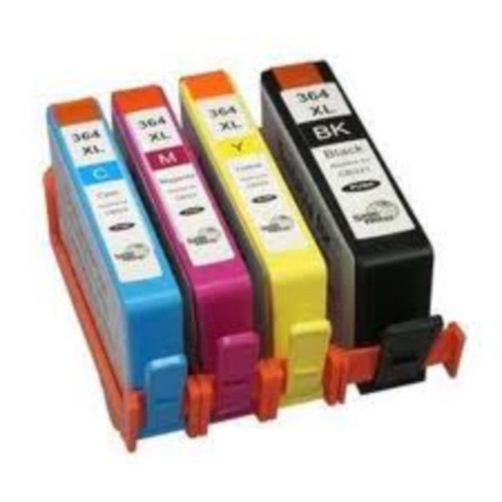 Set Alternatieve inkt cartridges HP 364 XL HP364XL incl chip, Computers en Software, Printerbenodigdheden, Nieuw, Ophalen of Verzenden