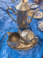 Zilveren Koffie- en Theeservies, Antiek en Kunst, Ophalen of Verzenden