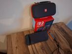 Nintendo switch 2 + hoes met bon voor garantie (zonder dock), Ophalen of Verzenden, Zo goed als nieuw, Zonder controller, Switch Original