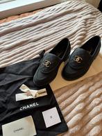 Chanel Loafers - Maat 39 (valt als 38.5), Ophalen of Verzenden, Nieuw, Zwart, Instappers