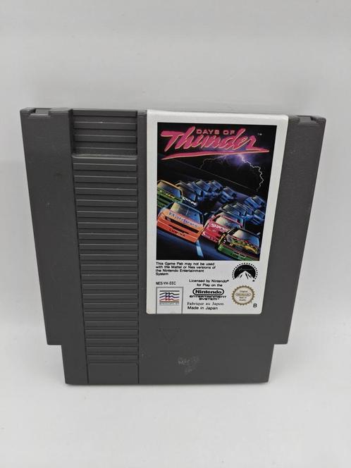 Days of Thunder - Nintendo NES, Spelcomputers en Games, Games | Nintendo NES, Gebruikt, Racen en Vliegen, 1 speler, Vanaf 3 jaar