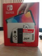Nintendo switch oled  met mario odyssey game en case, Spelcomputers en Games, Spelcomputers | Nintendo Switch, Ophalen of Verzenden