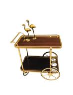 Vintage retro drankwagen / serveerwagen / barcart jaren 60, Huis en Inrichting, Ophalen, Zo goed als nieuw