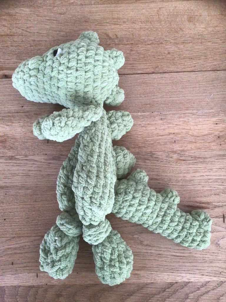 Gehaakte dino, Ophalen of Verzenden, Nieuw