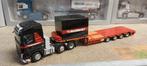 Volvo FH met semi dieplader uitschuifbaar mammoet, Hobby en Vrije tijd, Modelauto's | 1:50, Ophalen of Verzenden, Zo goed als nieuw