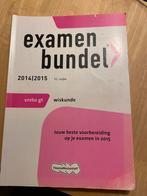 Examenbundel 2014/2015 wiskunde vmbo gt, Wiskunde B, Ophalen of Verzenden, Zo goed als nieuw, VMBO