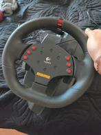 Logitech Momo Racing Stuurwiel + Pedalen - Zeer Goed, Ophalen of Verzenden, Zo goed als nieuw, Logitech