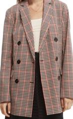 Maison scotch geruit double breasted blazer nieuw XS-S, Beige, Nieuw, Scotch & Soda, Ophalen of Verzenden
