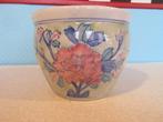 Vintage Chinese porseleinen bloempot, Tuin en Terras, Bloempotten, Gebruikt, Rond, Ophalen of Verzenden, Aardewerk