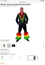 Rio De Janiero Lambada Hemd Man xl nieuw, Carnaval, Ophalen of Verzenden, Kleding, Maat 56/58 (XL)