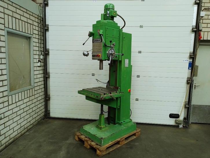 Kolomboormachine, tandwiel aangedreven, zware uitvoering, Doe-het-zelf en Verbouw, Gereedschap | Boormachines, Gebruikt, Kolomboormachine