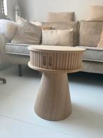 Woood Houten Bijzettafel/Nachtkastje (nieuw) met Lade, Huis en Inrichting, Tafels | Bijzettafels, Ophalen, Minder dan 45 cm, Minder dan 55 cm