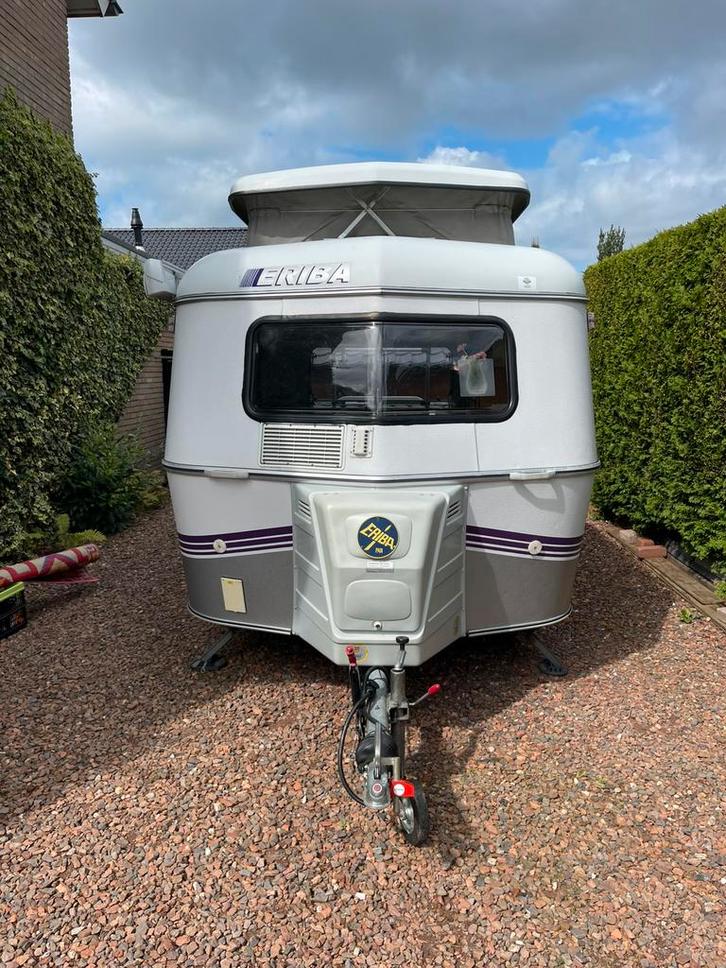 Eriba Pan 1995, Caravans en Kamperen, Caravans, Particulier, tot en met 2, tot 500 kg, Rondzit, Eriba, Luifel, Ophalen