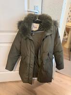 Jacky Luxury Winterjas met bontkraag, Ophalen of Verzenden, Zo goed als nieuw, Maat 38/40 (M), Groen