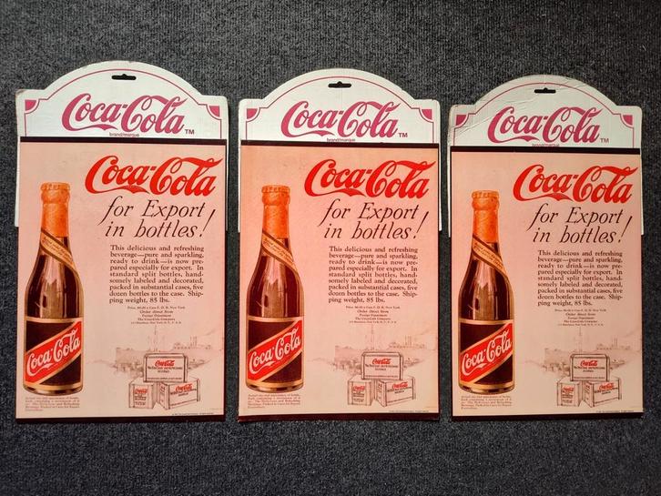 Coca Cola reclame platen, Verzamelen, Merken en Reclamevoorwerpen, Ophalen of Verzenden