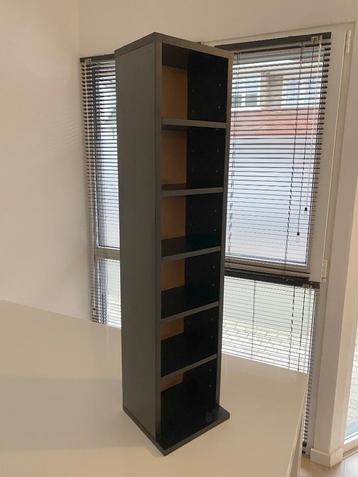 Tectake CD DVD rek zwart voor max. 102 cd's 90 x 21 x 20 cm beschikbaar voor biedingen