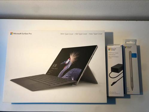 Microsoft Surface 5 Pro + Type Cover + Pen, Computers en Software, Windows Laptops, Zo goed als nieuw, 12 inch, 3 tot 4 Ghz, 4 GB