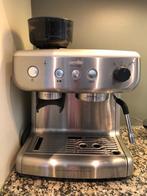 GERESERVEERD! Breville Barista Max Espressomachine VCF126, Witgoed en Apparatuur, Koffiezetapparaten, 2 tot 4 kopjes, Gebruikt