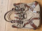 Guess tas (bruin goud), Sieraden, Tassen en Uiterlijk, Tassen | Damestassen, Ophalen of Verzenden, Zo goed als nieuw, Bruin, Handtas