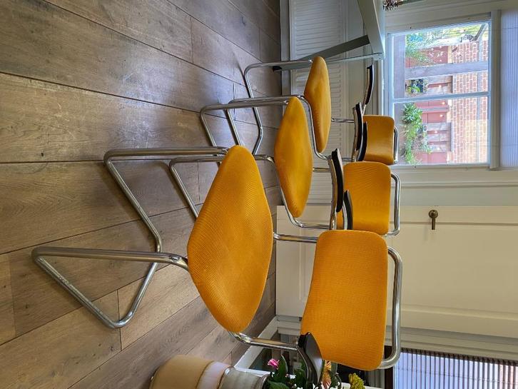 stoelen, Huis en Inrichting, Stoelen, Gebruikt, Drie, Overige kleuren, Ophalen