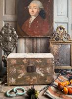 18e eeuws antiek franse bruidskist, Ophalen of Verzenden