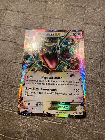 Rayquaza EX Pokémon kaart beschikbaar voor biedingen