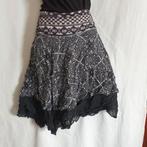 Leuke zwart witte rok. Mt L, Kleding | Dames, Rokken, ., Zwart, Maat 42/44 (L), Ophalen of Verzenden