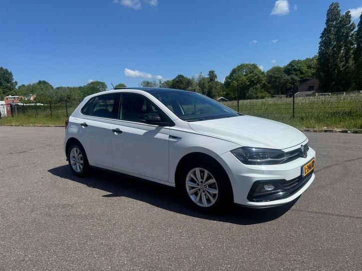 VolW Polo R-Line 1.6 TDI | 2019 | Pano | Stoelverw | 186km, Auto's, Volkswagen, Polo, Diesel, Hatchback, Handgeschakeld, Geïmporteerd